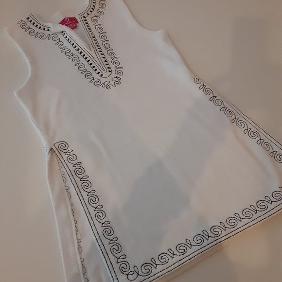 CHACH -  Terrycloth beach cover up - girls size 7/8 - Picture 1 of 5